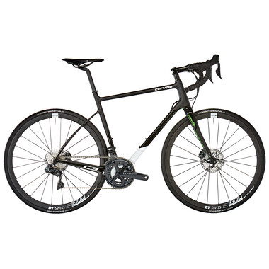 Bicicleta de carrera CERVÉLO C3 DISC Shimano Ultegra Di2 8070 34/50 Negro/Blanco/Verde 2019 0